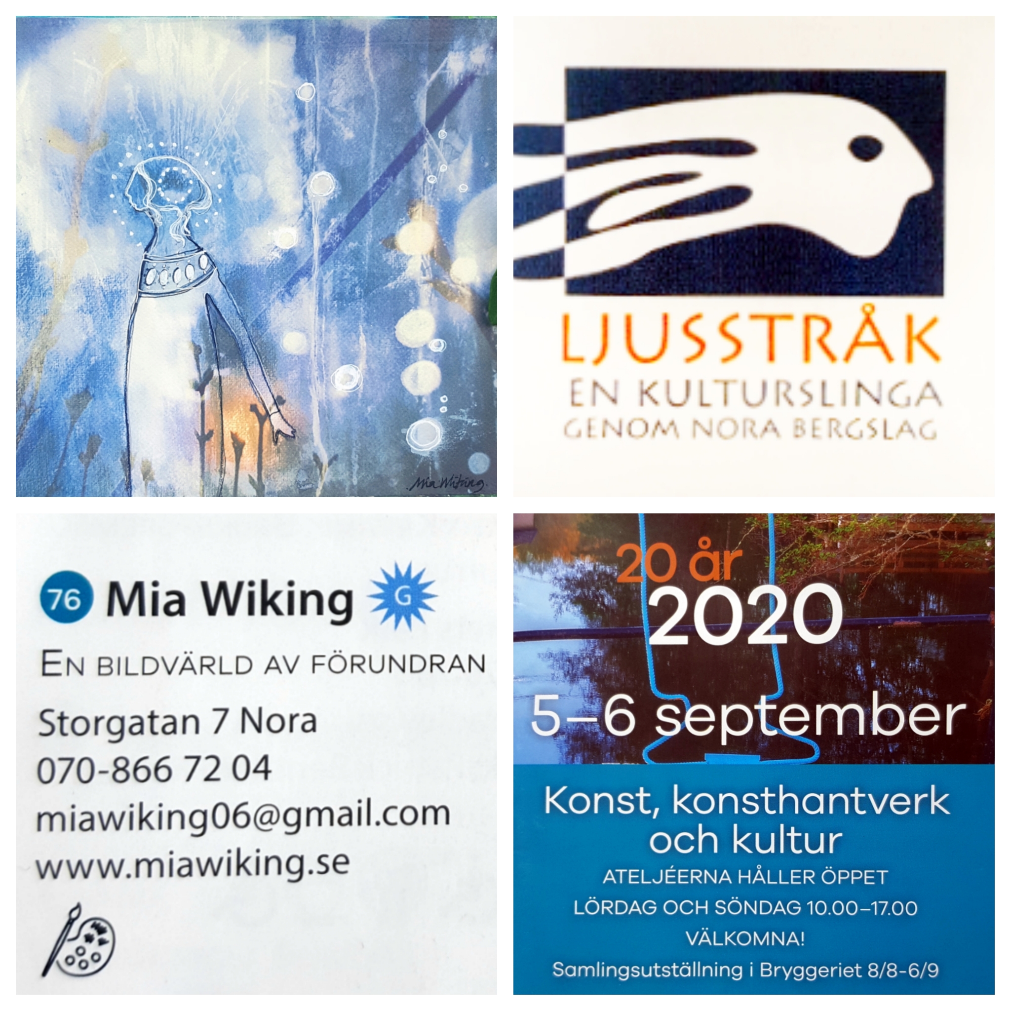 Välkomna till Ljusstråk i Nora.