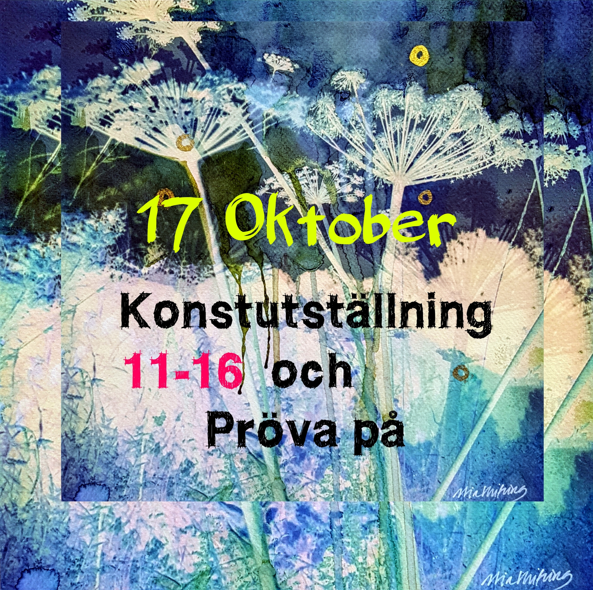 Välkomna 17 Oktober 11-16 på Lillsätergård 